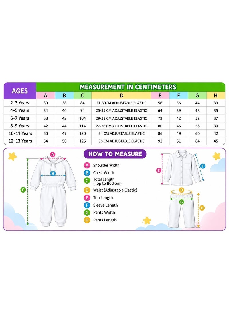 كوستوماكس زي معطف مختبر للأطفال عمر 6–7 سنوات – معطف طبيب وعالم أبيض للتنكر واللعب التخيلي للأولاد والبنات - Image 4
