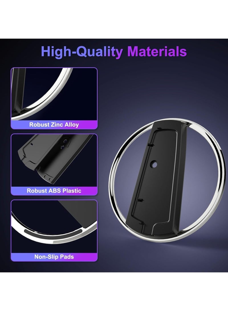 vertical Stand for PS5 Pro Slim Consoles, for Playstaion 5 Base Accessories, Anti Rollover and Anti Slip, Stable Console, Neat Appearance - Image 5