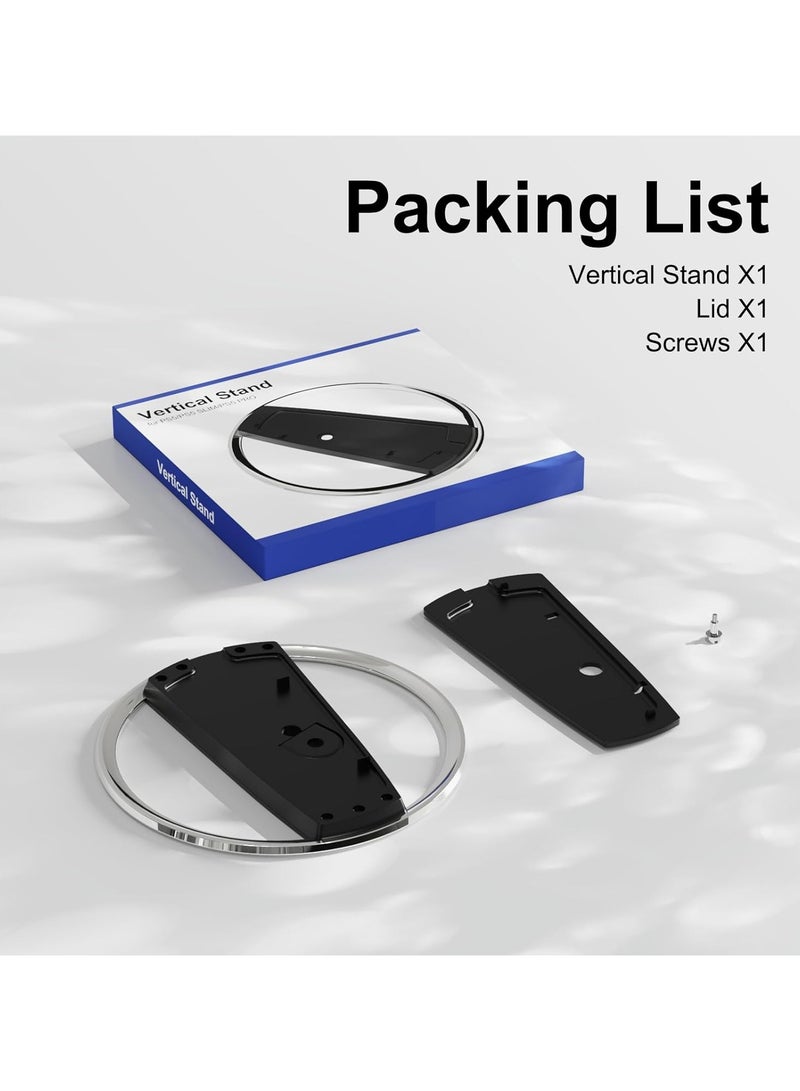 vertical Stand for PS5 Pro Slim Consoles, for Playstaion 5 Base Accessories, Anti Rollover and Anti Slip, Stable Console, Neat Appearance - Image 4