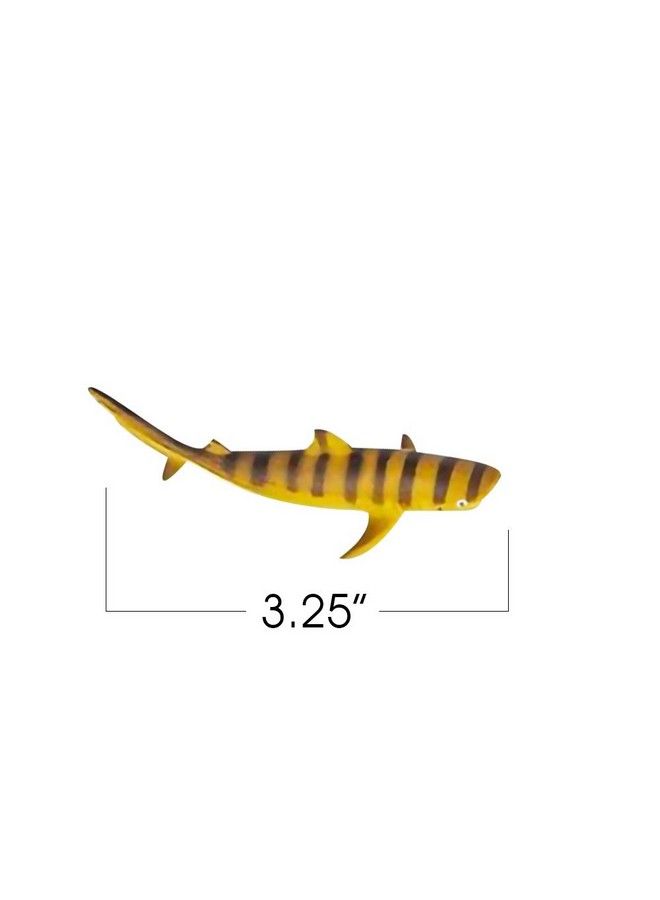 ArtCreativity Sharks & Rays In Mesh Bag, Pack Of 12 Sea Creature Figurines In Assorted Designs, Bath Water Toys For Kids, Ocean Life Party Décor, Party Favors For Boys And Girls - Image 4