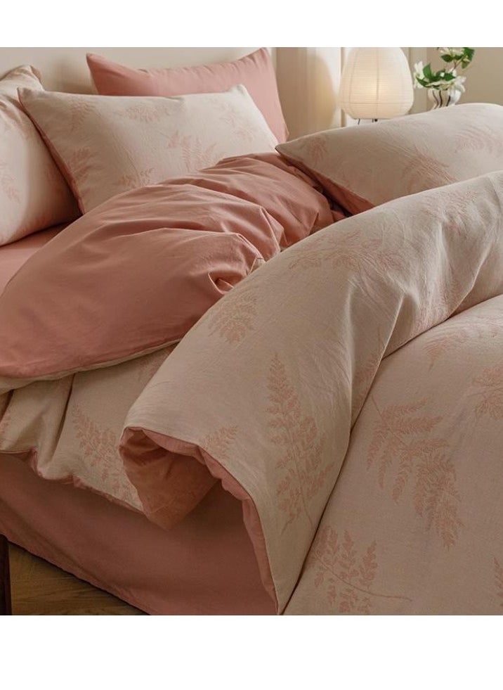Generic Bed Sheet Style — French High-End 60 Thread Pure Cotton Embroidered Bedding Four Piece Set  - Image 1