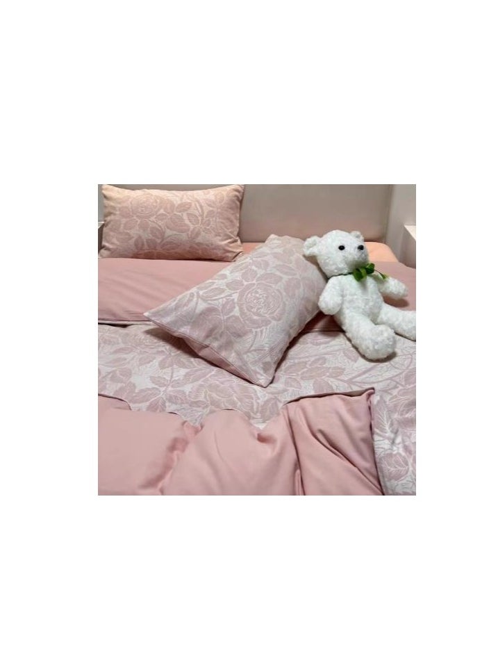 Generic Bed Sheet Style — French High-End 60 Thread Pure Cotton Embroidered Bedding Four Piece Set  - Image 5