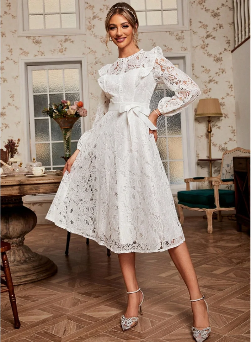 SIMPLEE Women's Summer Elegant DressLight & Comfortable Lightweight Cotton Blend Perfect for Outings