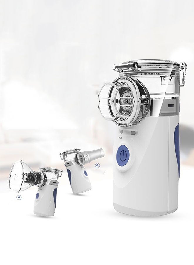 جهاز استنشاق بالموجات فوق الصوتية، مزود بشبكة استنشاق، فائق الصمت، مزود بمصدر طاقة مزدوج، محمول، سهل التشغيل، مثالي للبالغين والأطفال - Image 4