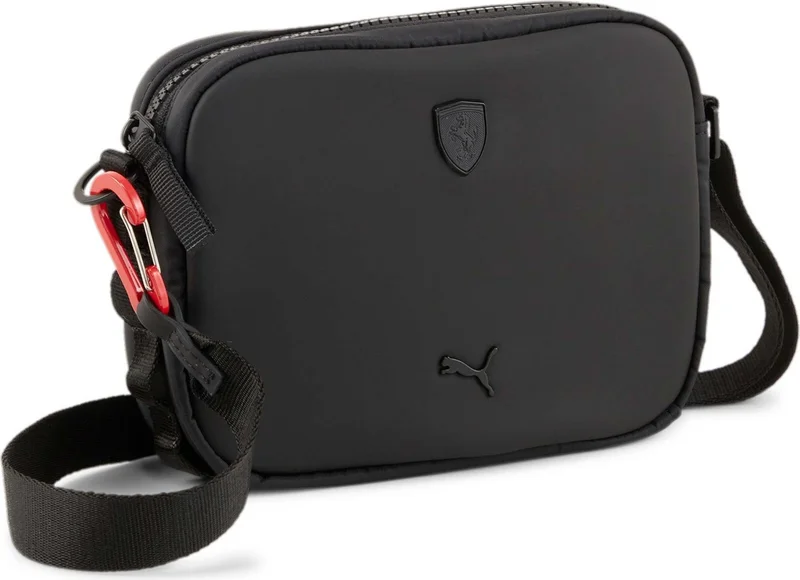 بوما Ferrari Style Black Shoulder Bag (090672-01)