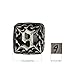 CRITALLIC Mini DND Dice Set with Rune Keychain Case7PCS DD Polyhedral Metal Dice Set for Dungeons and Dragons TTRPG Games Roleplaying Games Shadowrun PathfinderSilver - Image 4