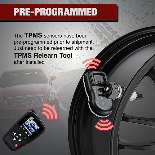 BDFHYK Upgrade TPMS Sensor 315Mhz Tire Pressure Monitoring System Compatible with Toyota 4Runner Avalon Camry Corolla FJ Cruiser Highlander Land Cruiser Matrix Prius V RAV4 Sequoia Tacoma Tundra Yaris - Image 5
