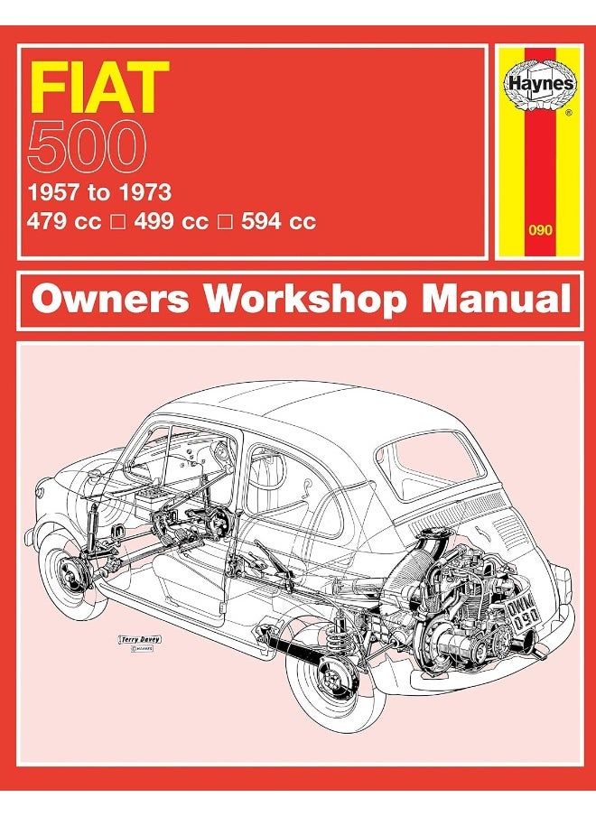 Fiat 500 (57 - 73) Haynes Repair Manual  - Image 3