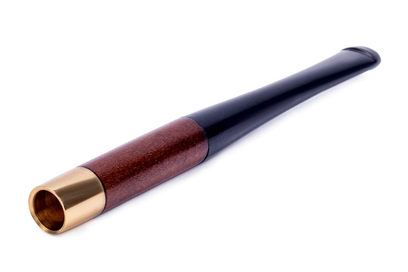 Dr Watson Dr. Watson - 3.9" Short Wooden Cigarette Holder, fits Regular Cigarettes, Smooth Finish, Handmade - Image 1