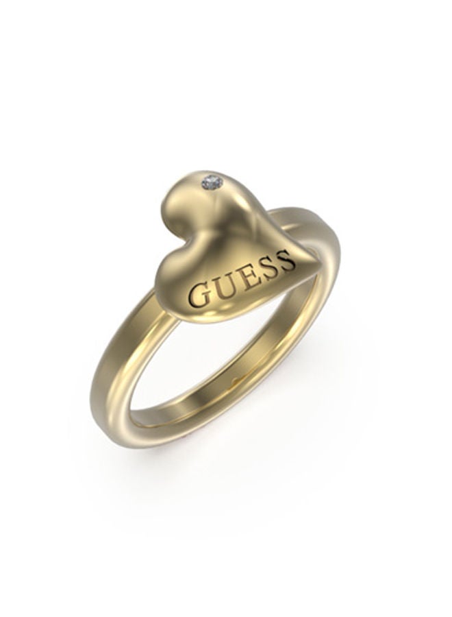 GUESS Fluid Heart Ring