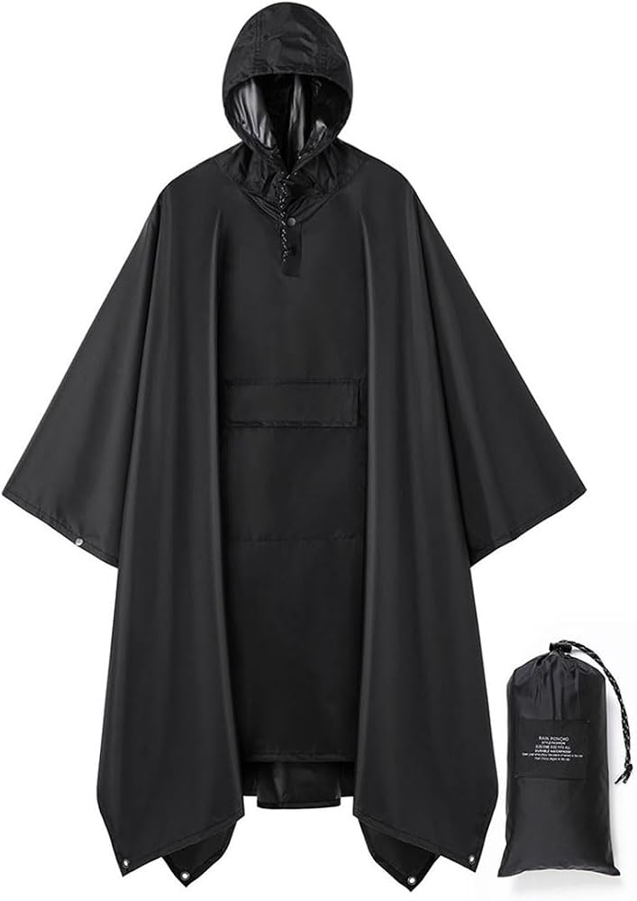 salamra mens Rain Poncho rain poncho (pack of 1) - Image 1