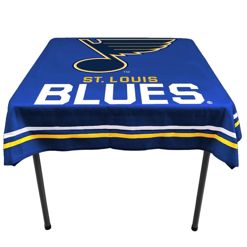WinCraft St Louis Blues Logo Tablecloth and Square Table Cover Overlay