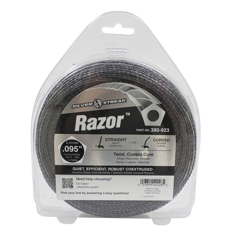 Stens Silver Streak Razor Trimmer Line 095 1 lb Donut ea 1