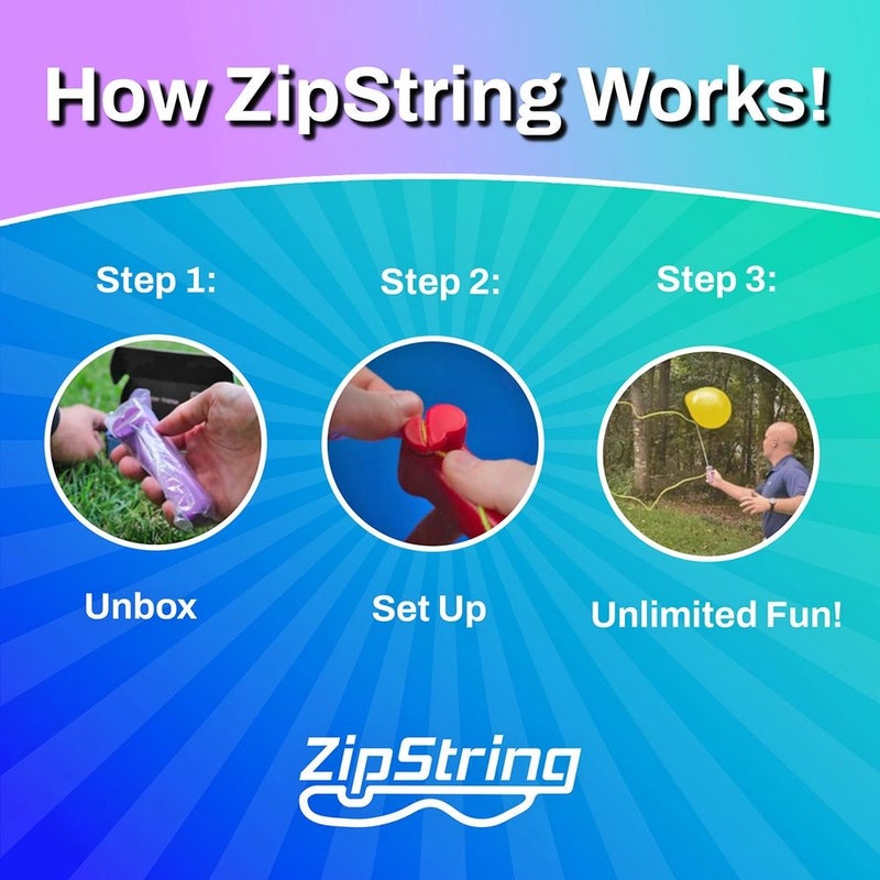 ZipString - The Original Device with 3 Different Strings - Vivacious Violet - ZSV423 - Image 2
