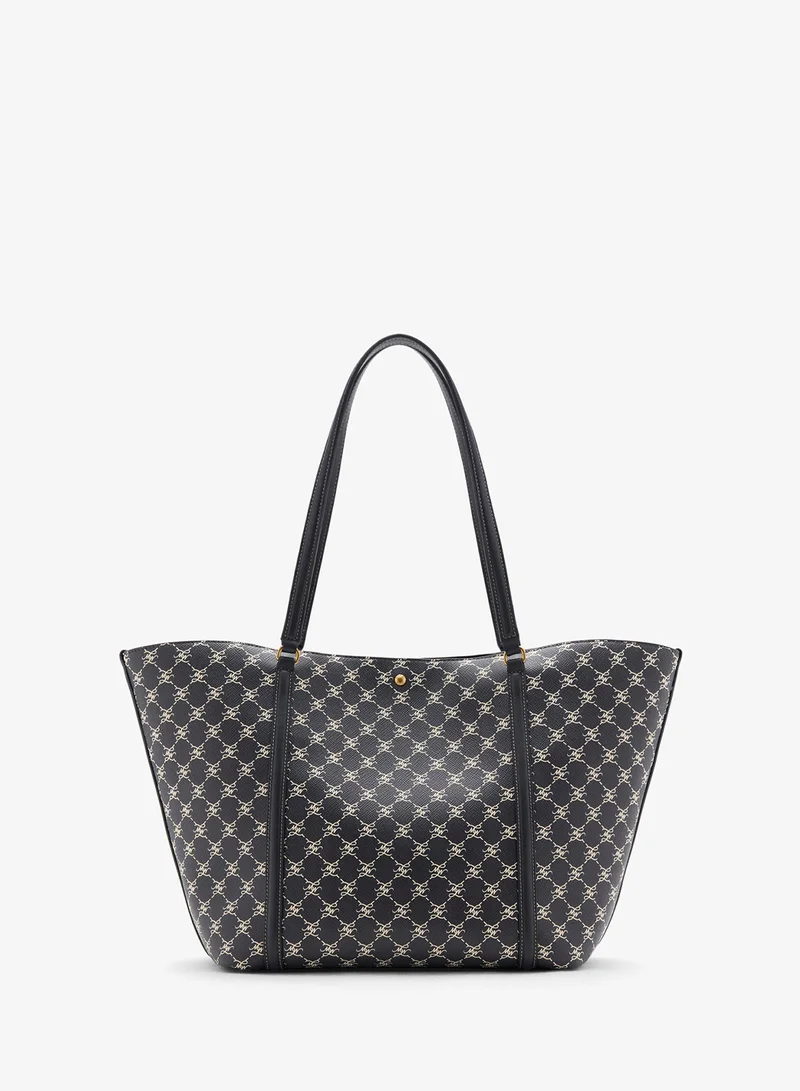 Mango Shopper Bag With Printed Logo