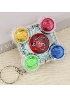Game Console, Handheld Electronic Memory Game with Lights and Sounds Classic Electronic Memory Game for Kids Hand-Brain Coordination Training