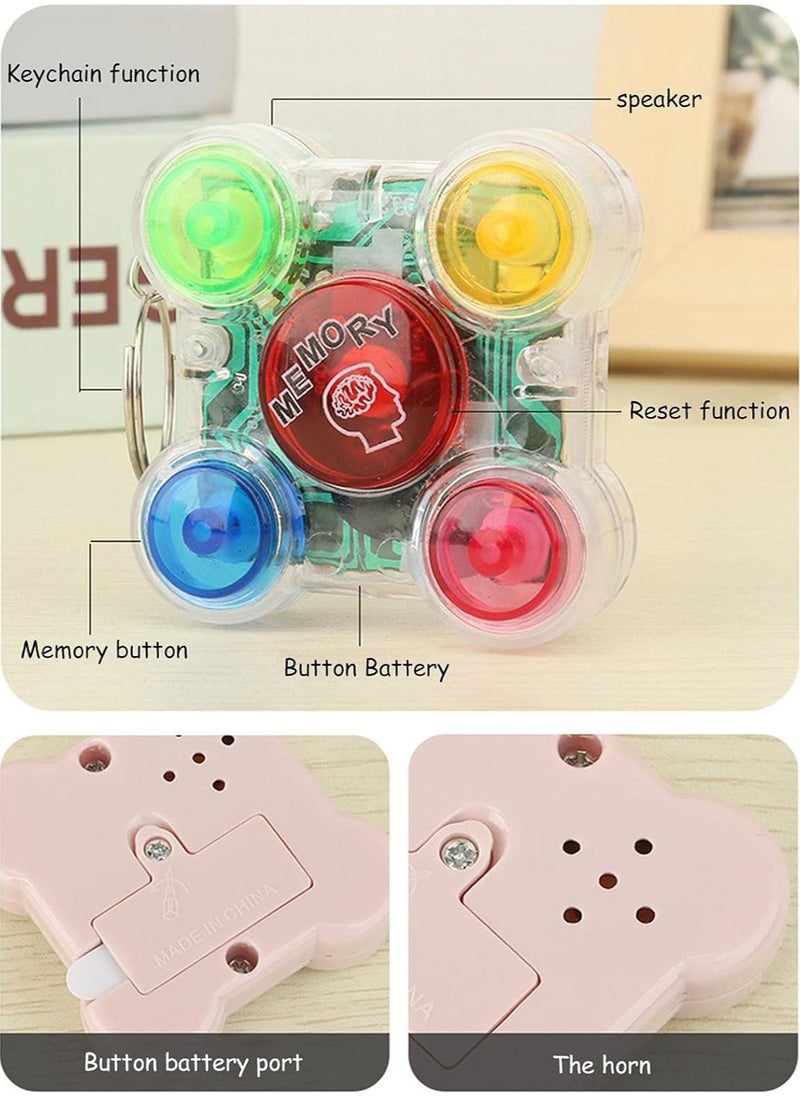 Generic - Game Console, Handheld Electronic Memory Game with Lights and Sounds Classic Electronic Memory Game for Kids Hand-Brain Coordination Training - Image 1