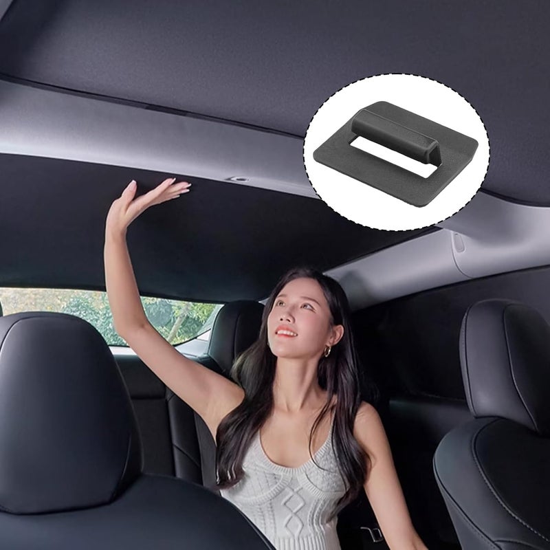 Jaronx Compatible with Tesla Sunshade Clips Sunroof Sunshade Roof Shade Insert Clips for Tesla Model 3/Y (2017-2025), Molde S/X (2012-2025)-12PCS General purpose premium build - Image 5