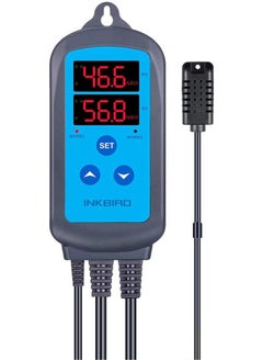 INKBIRD INKBIRD Humidity Controller IHC-200 Dual Relays Digital RH Humidistat for Hygrostat Humidifier Dehumidifier  - Image 3