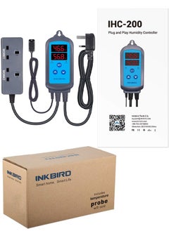 INKBIRD INKBIRD Humidity Controller IHC-200 Dual Relays Digital RH Humidistat for Hygrostat Humidifier Dehumidifier  - Image 5
