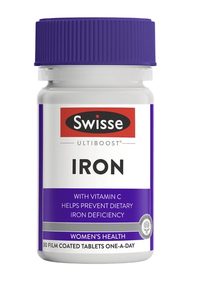 Swisse Ultiboost Iron 30 Tablets