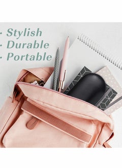 KASTWAVE Double Eyeglass Case, KASTWAVE Contact Lens Case with Mirror Tweezers Remover, 2 in 1 Double Sided Portable Contact Lens Box Holder Container Soak Storage Kit Sunglasses Pouch for Men & Women  - Image 3