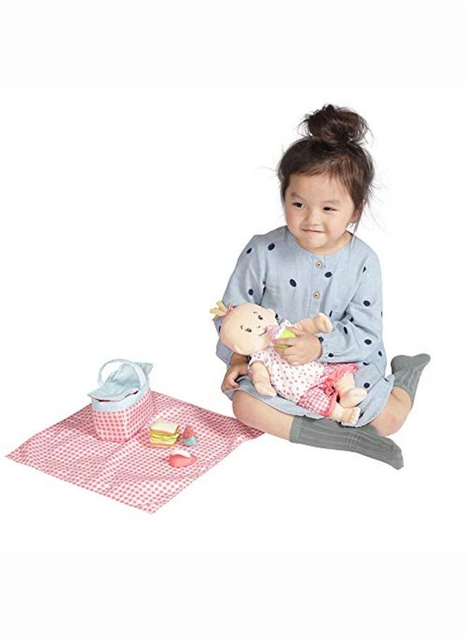 Manhattan Toy - Stella Collection Picnic 5 Piece Baby Doll Picnic Playset For 12" And 15" Stella Dolls - Image 1