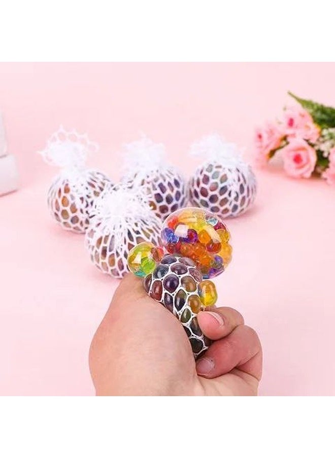 Generic - Generic Stress Relief Foam Mesh Balls Grape Stress Balls Shiny Sensory Balls for Calm Focus and Hand Exercises Stress Relief Balls for Adults Kids and Teens Generic 1 Piece - Image 1