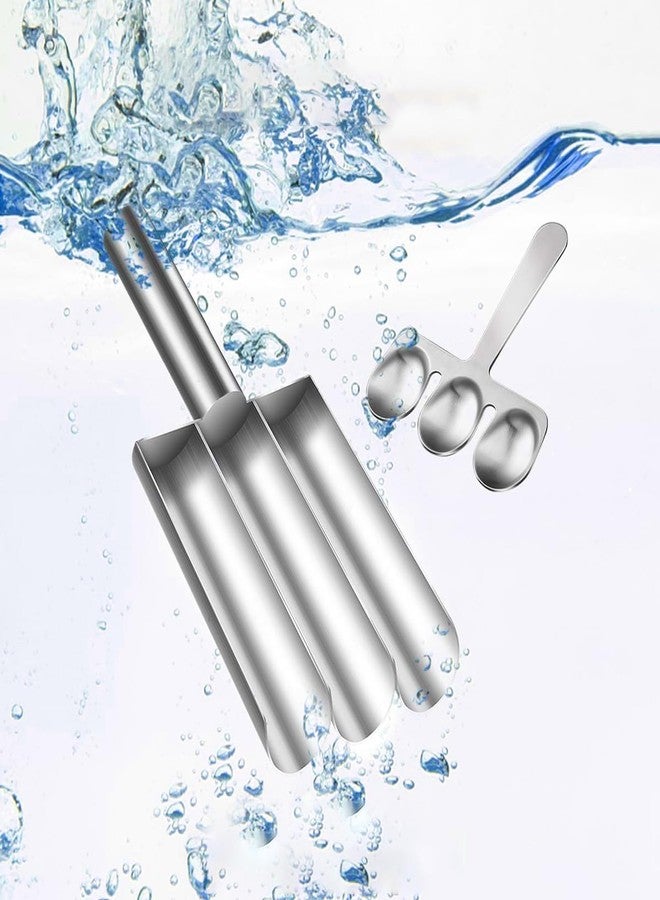 XPAPOV Meat Baller Spoon with Cutting Spade, Triple Meatball Maker for Meatball Lovers, DIY Meatball Making Set, Home Cooking Tools for Quick Making Meatballs - Image 4