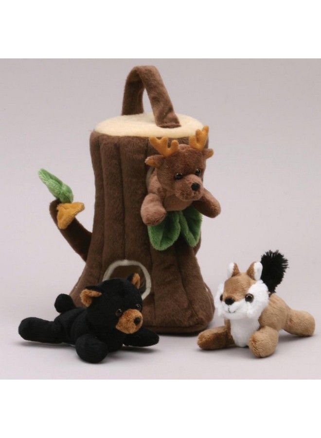 Unipak Tree Finger Puppet Play House 8" - Image 1