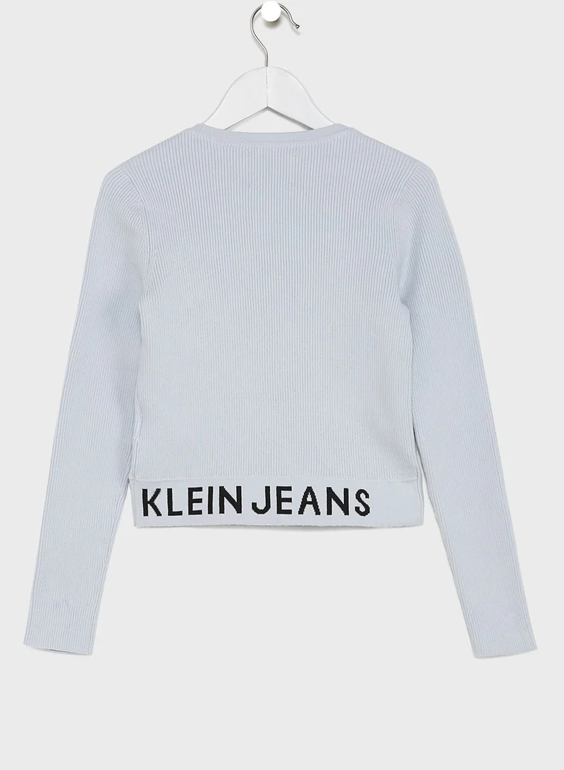 Calvin Klein Jeans Kids Essential Cardigan