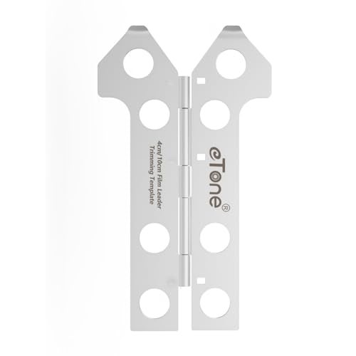 eTone 2in1 4/10cm Film Leader Trimming Cutting Template Leica ABLON Style Film Like 135/35mm Pan Film, Bulk Film, Roll Film. - Image 1