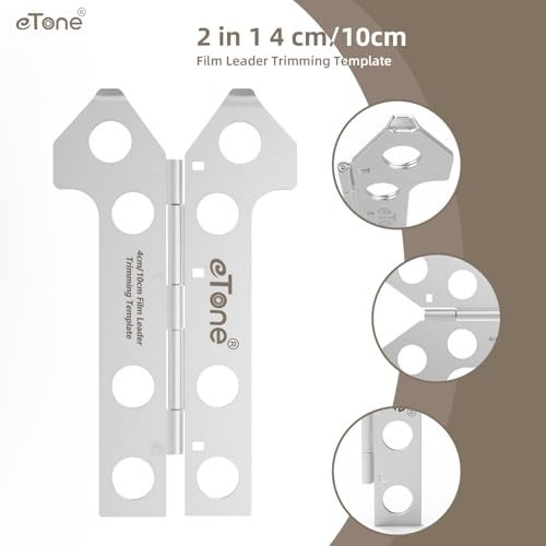 eTone 2in1 4/10cm Film Leader Trimming Cutting Template Leica ABLON Style Film Like 135/35mm Pan Film, Bulk Film, Roll Film. - Image 3