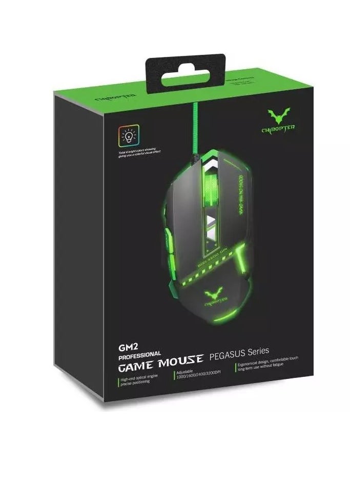 Wesdar - GM2 Gaming Mouse - Optical Sensor 3,600 DPI - 8 Buttons - Image 1
