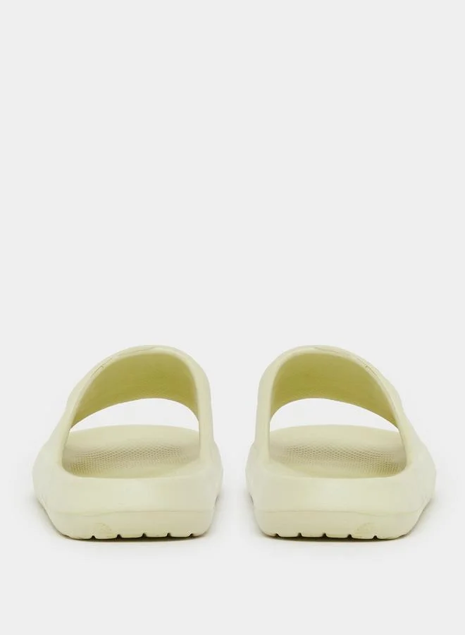 Take Two Take Two Textured Checked Slip-On Slides