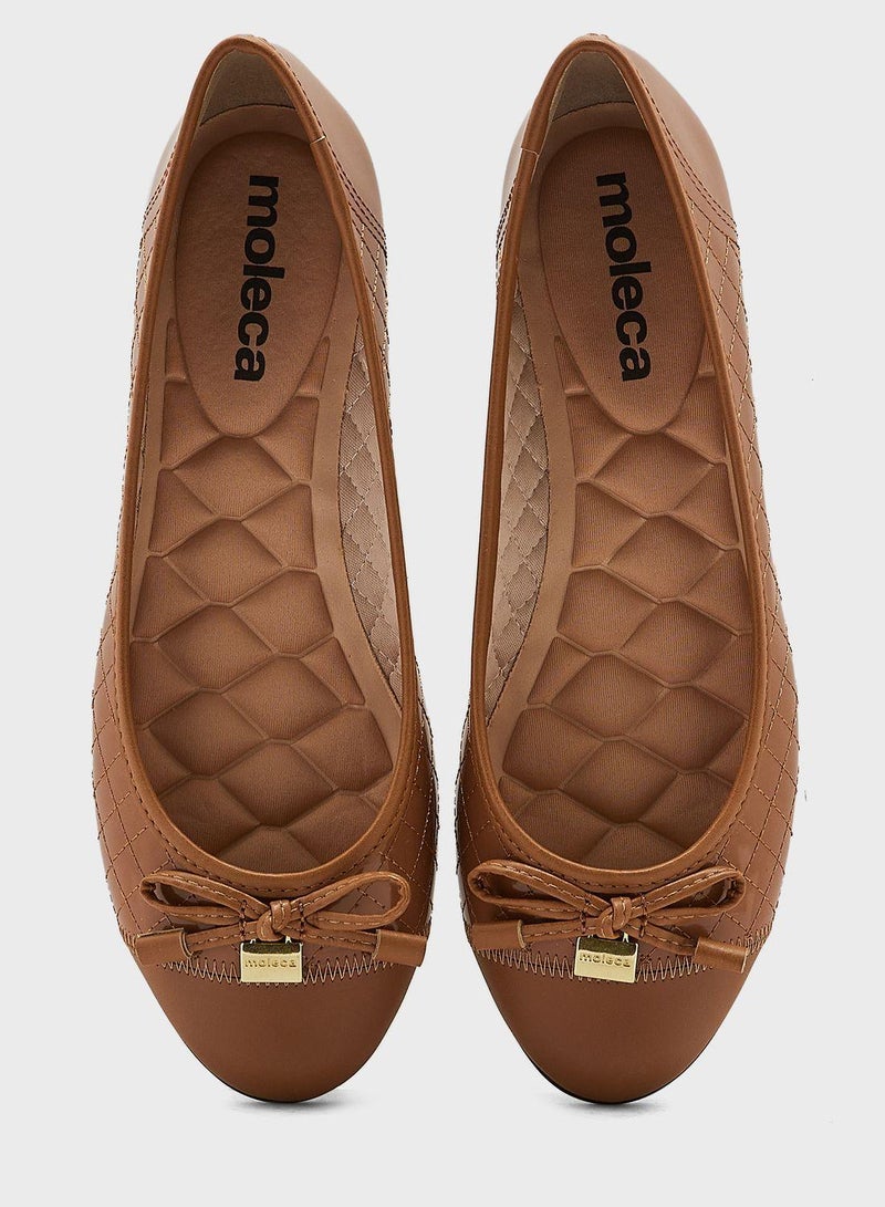 MOLECA Stylish Ballerina Shoes for Women and Girls – Lightweight Flat Slip-On Flats | Casual Comfort Shoes | Soft Insole Dressy Footwear | Ideal for Office, School, Travel & Daily Wear - Image 4