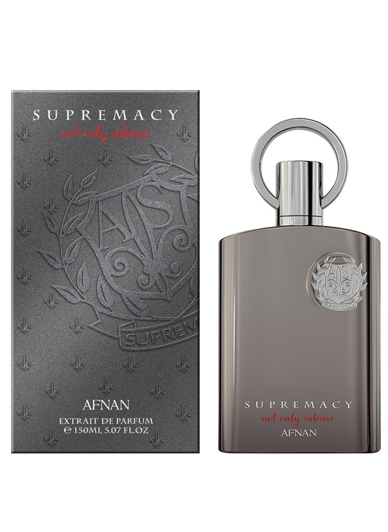 Afnan Supremacy Not Only Intense Eau De Parfum for Men, 150 ML  - Image 3