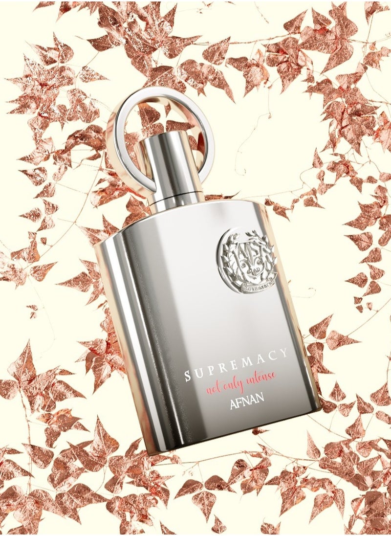 Afnan Supremacy Not Only Intense Eau De Parfum for Men, 150 ML  - Image 5