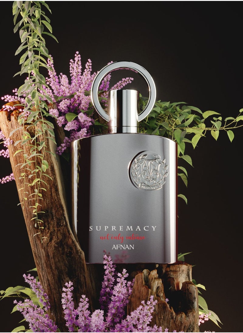 Afnan Supremacy Not Only Intense Eau De Parfum for Men, 150 ML  - Image 4