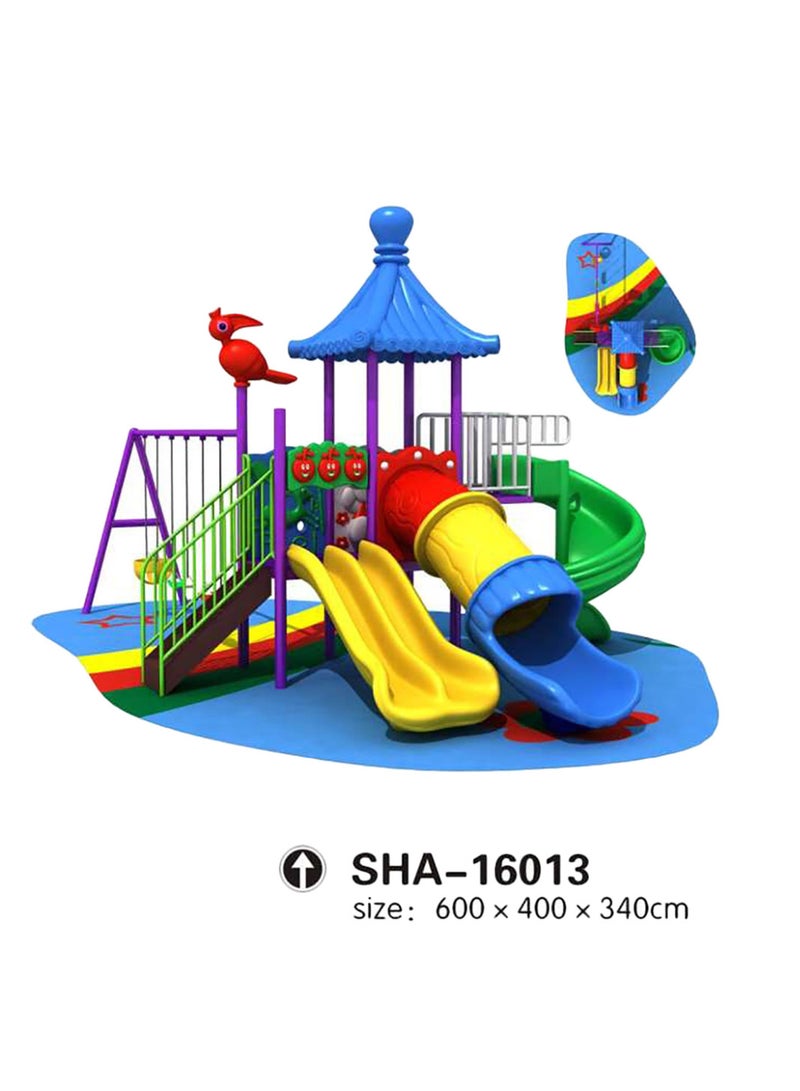 Myts Fly High Swing N Slide Mega Bird-themed Set for Kids - Image 1