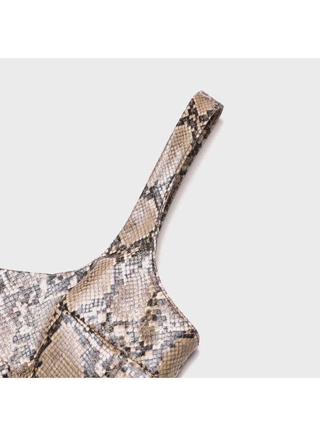 Zara european & American Fashion Waist-cinching Bodycon Tank Dress - Image 4