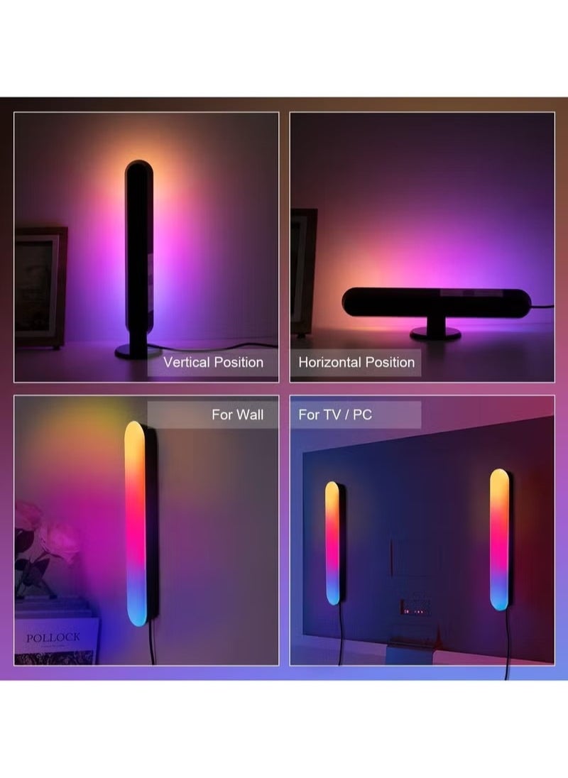 GUDOO Smart LED Light Bars WiFi RGBIC Gaming Light Bars Works With Alexa LED Light Bars with 20 Scene Modes and Music Sync For TV Gaming and Ambient Lighting  - Image 5