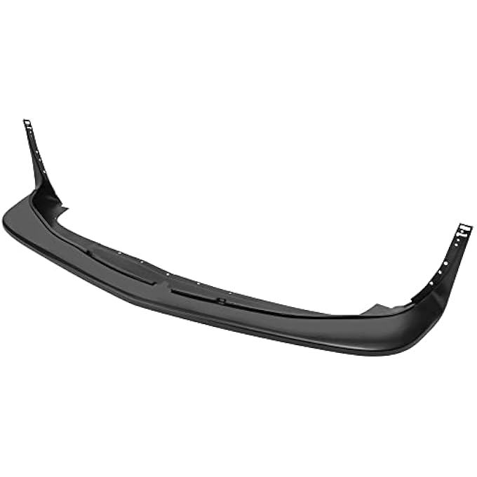 GT-Speed Compatible with/Replacement for Front Bumper Lip, SRT Style PU Front Lip Spoiler Black, Fits 2015 2016 2017 2018 2019 2020 Dodge Challenger RT SE SXT SRT8 - Image 3
