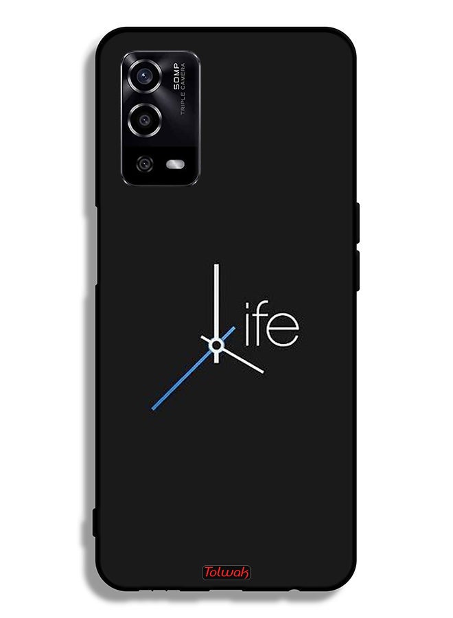 Tolwak Oppo A55 4G Protective Case Cover Life Clock - Image 2