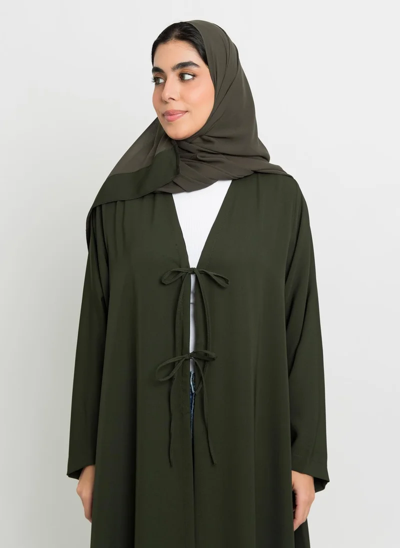 كاف ميم عباية الفيونكات زيتي