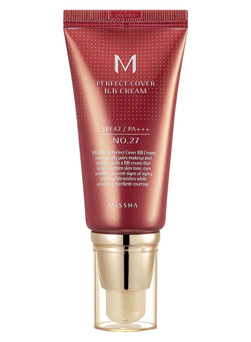 Missha Perfect Cover BB Cream Honey Beige 490grams - Image 1