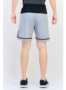 RBX Men Sportswear Fit Training Shorts, Grey  - Image 3