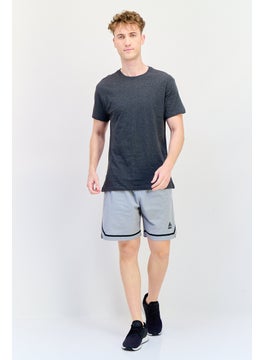 RBX Men Sportswear Fit Training Shorts, Grey  - Image 4