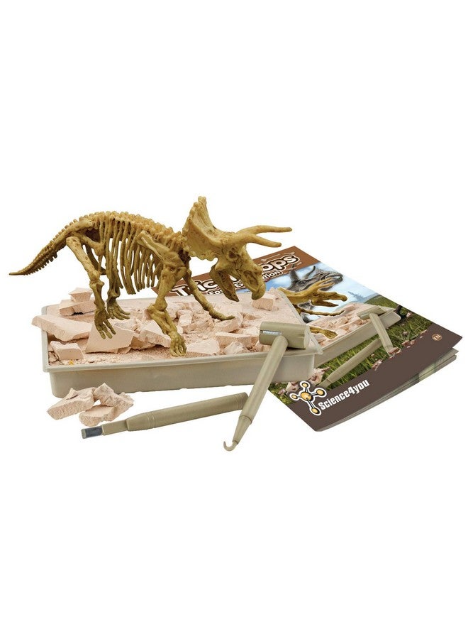 Science4you Triceratops Fossil Digging Kit For Kids Excavate And Assemble 10 Dinosaur Fossiles Dinosaur Toys For Boys And Girls Age 6+ Dino Games Dinosaur Gifts For 6+ Year Old Boys And Girls - Image 2