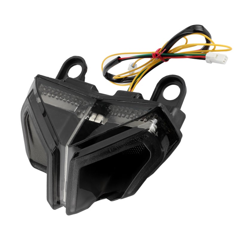Motorcycle LED Taillight Assembly 3-In-1 Function High Brightness Smoky Lens - Plug-And-Play Energy Saving Rear Light for Ducati 848 2008-2014, 1098 2007-2013, 1198 2007-2013 - Image 3